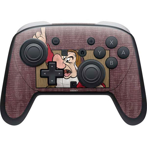 Disney Snow White Grumpy Nintendo Switch 2 (2025) Pro Controller Skin