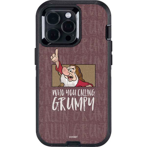 Disney Snow White Grumpy Otterbox Defender iPhone Skin