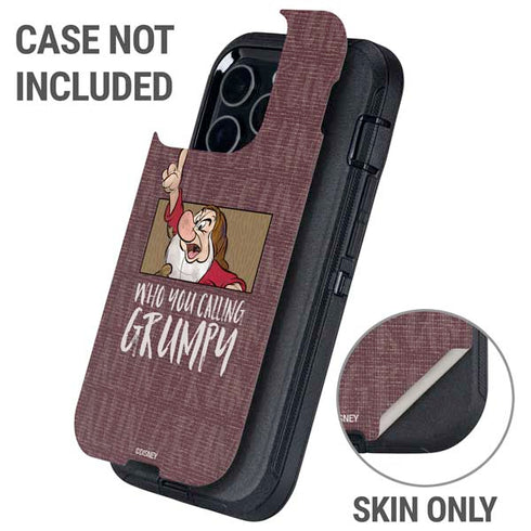 Disney Snow White Grumpy Otterbox Defender iPhone Skin