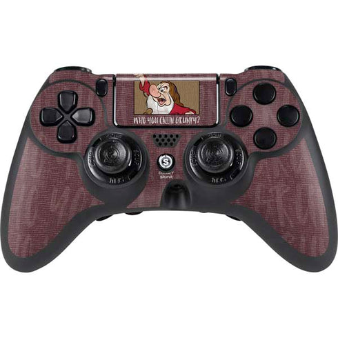 Disney Snow White Grumpy PlayStation PS4 Skins