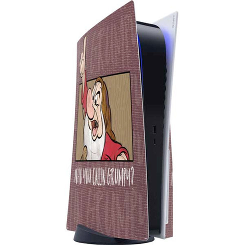 Disney Snow White Grumpy PlayStation PS5 Skins