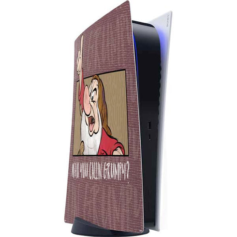Disney Snow White Grumpy PlayStation PS5 Skins