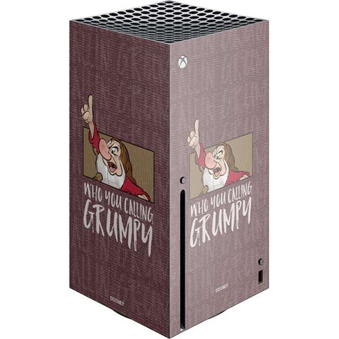 Disney Snow White Grumpy Xbox Series X Skins