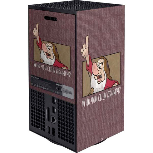 Disney Snow White Grumpy XBox Series X Digital Edition Bundle Skin
