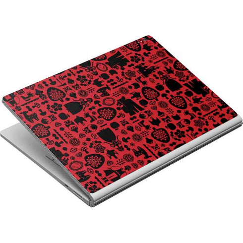 Disney Snow White Icon Pattern Surface Book Skin