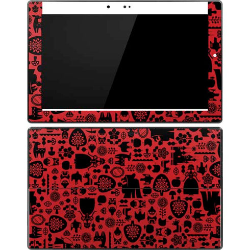 Disney Snow White Icon Pattern Surface Pro Tablet Skin