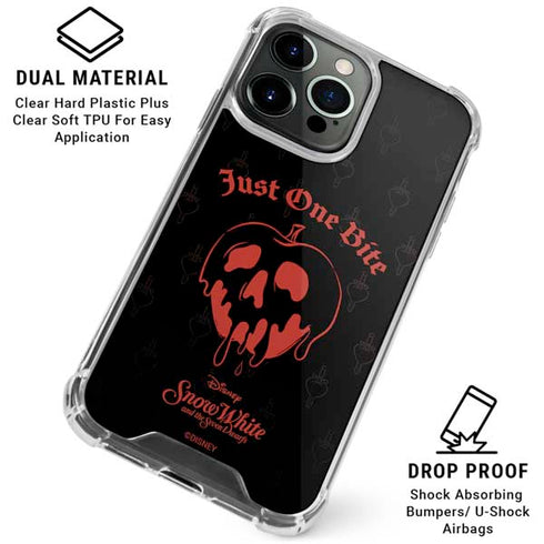 Disney Snow White Just One Bite iPhone 16 Pro Max Clear Case