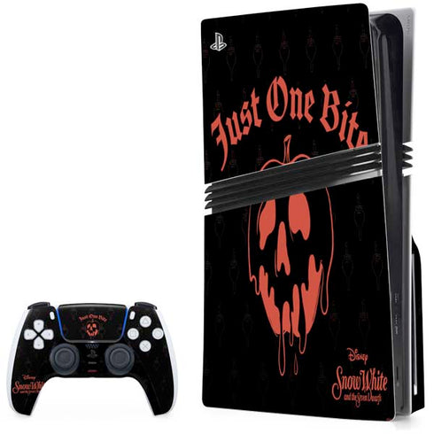 Disney Snow White Just One Bite PS5 Pro Disk Bundle Skin