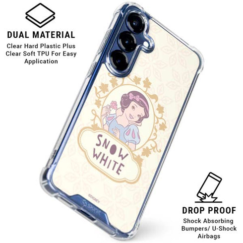 Disney Snow White Classic Art Galaxy S25 Plus Clear Case