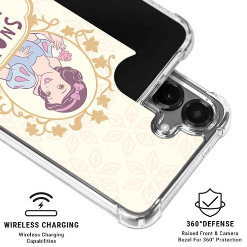 Disney Snow White Classic Art Galaxy S26 Plus Clear Case