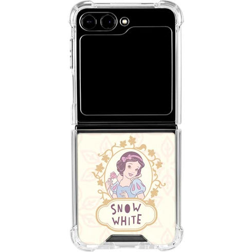 Disney Snow White Classic Art Galaxy Z Flip6 Clear Case