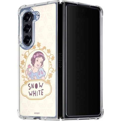 Disney Snow White Classic Art Galaxy Z Fold5 5G Clear Case