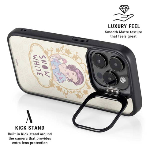 Disney Snow White Classic Art iPhone 15 Pro Max Kickstand Case