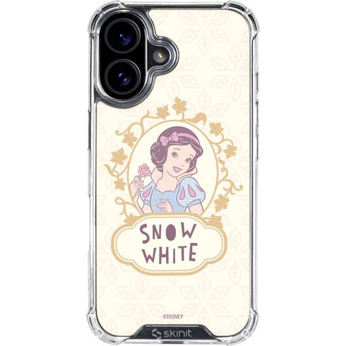 Disney Snow White Classic Art iPhone 16 Clear Case