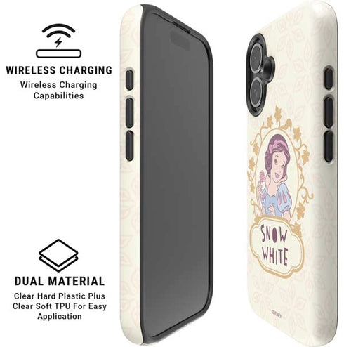 Disney Snow White Classic Art iPhone 16 Plus Magsafe Impact Case