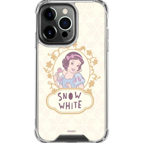 Disney Snow White Classic Art iPhone 16 Pro Max Clear Case