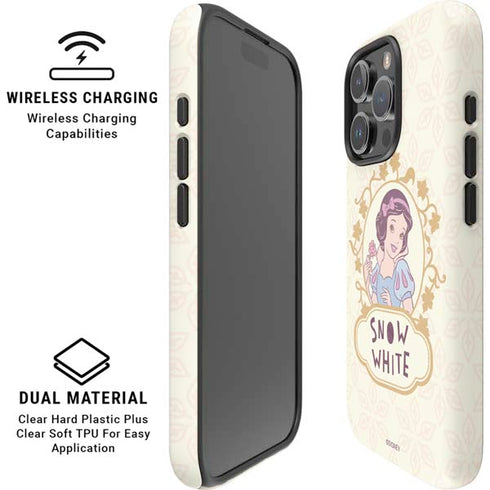 Disney Snow White Classic Art iPhone 16 Pro Max Magsafe Impact Case
