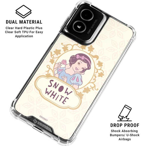 Disney Snow White Classic Art Moto G Power 5G (2024) Clear Case