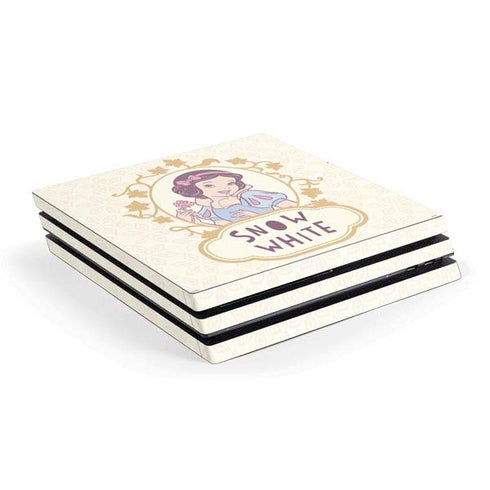 Disney Snow White Classic Art PS4 Pro Console Skin