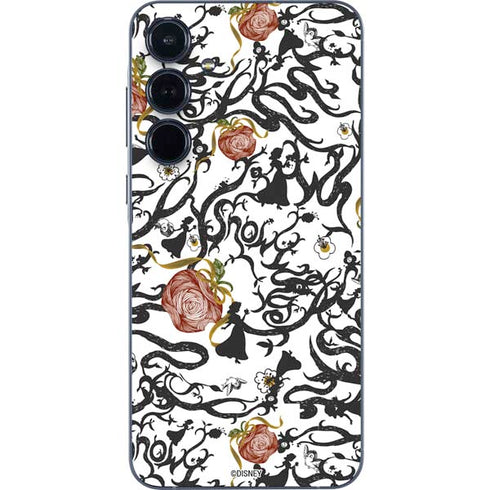Disney Snow White Roses and Character Silhouette Galaxy A36 5G Skin