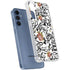 Disney Snow White Roses and Character Silhouette Galaxy A55 5G Clear Case