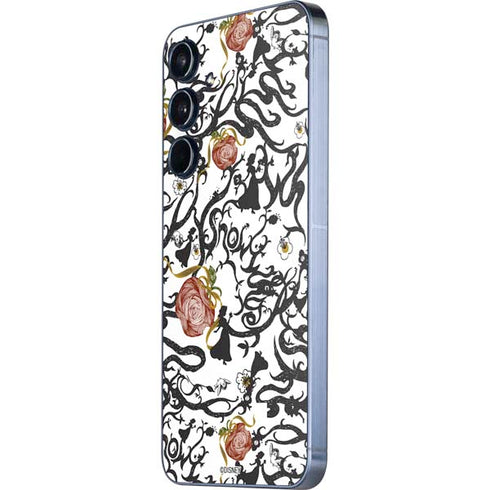Disney Snow White Roses and Character Silhouette Galaxy A55 5G Skin