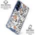 Disney Snow White Roses and Character Silhouette Galaxy S25 Plus Clear Case