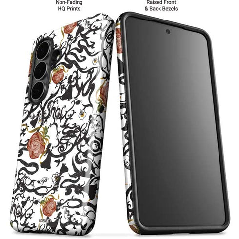 Disney Snow White Roses and Character Silhouette Galaxy S26 Impact Case