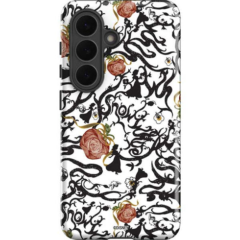 Disney Snow White Roses and Character Silhouette Galaxy S26 Plus Impact Case