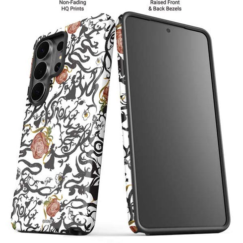 Disney Snow White Roses and Character Silhouette Galaxy S26 Ultra Impact Case