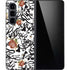 Disney Snow White Roses and Character Silhouette Galaxy Z Fold5 5G Skin