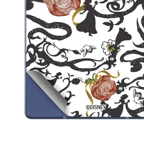 Disney Snow White Roses and Character Silhouette Galaxy Z Fold6 Skin