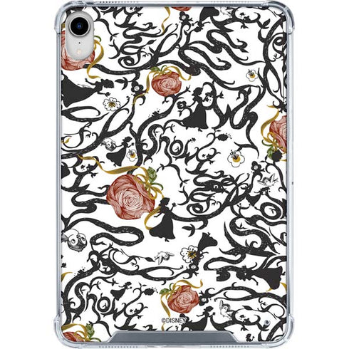 Disney Snow White Roses and Character Silhouette iPad 11th Gen (2025) Clear Case