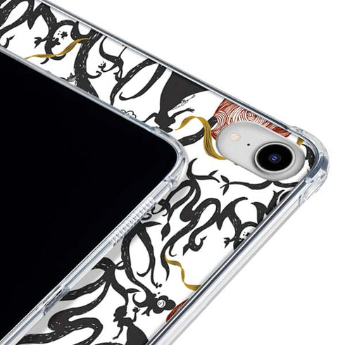 Disney Snow White Roses and Character Silhouette iPad 11th Gen (2025) Clear Case