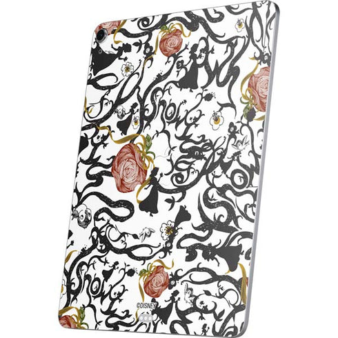 Disney Snow White Roses and Character Silhouette Apple iPad Air Skin