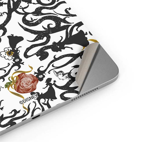 Disney Snow White Roses and Character Silhouette Apple iPad Air Skin