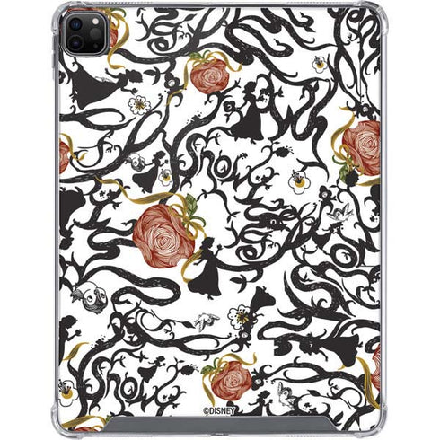 Disney Snow White Roses and Character Silhouette iPad Cases