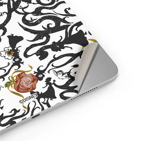 Disney Snow White Roses and Character Silhouette iPad Pro 13in M4 (2024) Skin