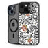 Disney Snow White Roses and Character Silhouette iPhone 15 Plus Kickstand Case