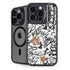 Disney Snow White Roses and Character Silhouette iPhone 16 Pro Kickstand Case