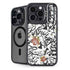 Disney Snow White Roses and Character Silhouette iPhone 16 Pro Max Kickstand Case