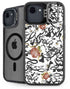 Disney Snow White Roses and Character Silhouette iPhone 16e Kickstand Case