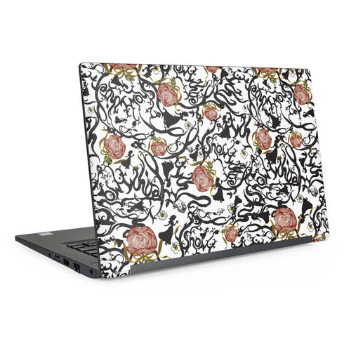 Disney Snow White Roses and Character Silhouette Dell Latitude Skin