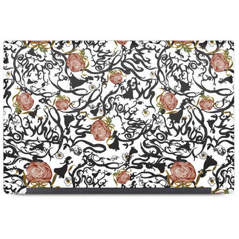 Disney Snow White Roses and Character Silhouette Dell Latitude Skin