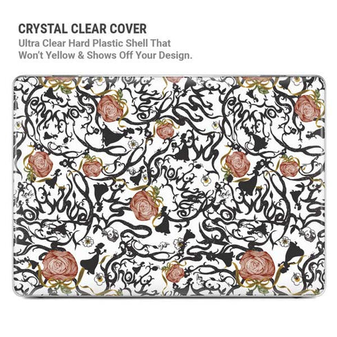 Disney Snow White Roses and Character Silhouette MacBook Pro 14in (2021-24) Case plus Skin