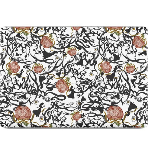 Disney Snow White Roses and Character Silhouette MacBook Skins