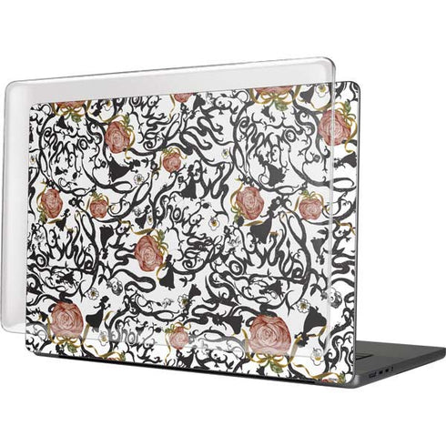 Disney Snow White Roses and Character Silhouette MacBook Cases