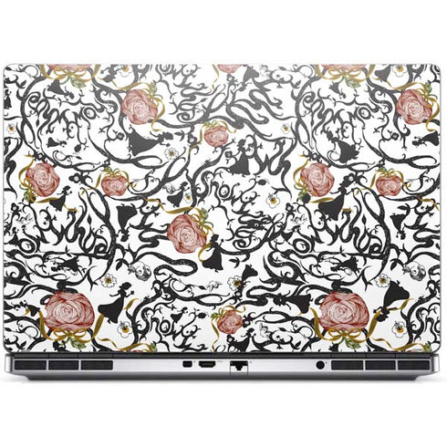 Disney Snow White Roses and Character Silhouette Dell Precision Skin