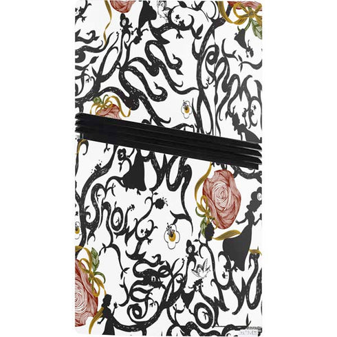 Disney Snow White Roses and Character Silhouette PS5 Pro Bundle Skin