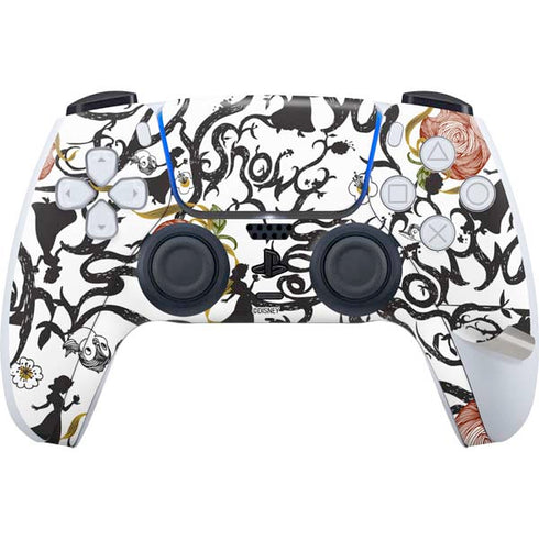 Disney Snow White Roses and Character Silhouette PS5 Pro Bundle Skin